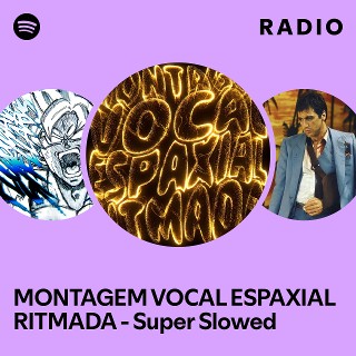 MONTAGEM VOCAL ESPAXIAL RITMADA - Super Slowed Radio | Spotify Playlist