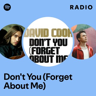 Don't You (Forget About Me) Radio | Spotify Playlist