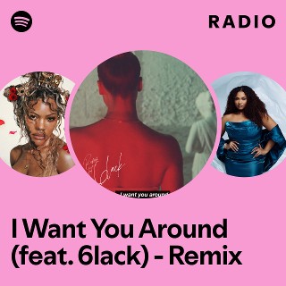 I Want You Around (feat. 6lack) - Remix Radio | Spotify Playlist