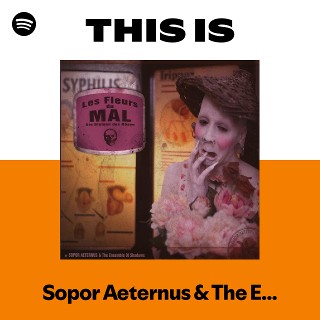 Imagem de Sopor Aeternus & The Ensemble Of Shadows