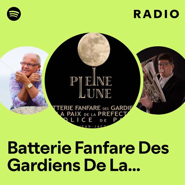 Batterie Fanfare Des Gardiens De La Paix De La Préfecture De Police De Paris Radio
