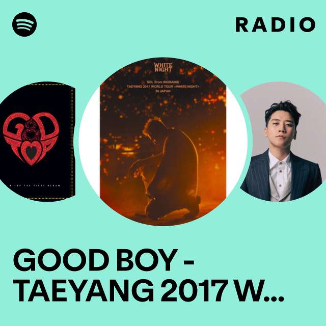GOOD BOY - TAEYANG 2017 WORLD TOUR <WHITE NIGHT> IN JAPAN Radio