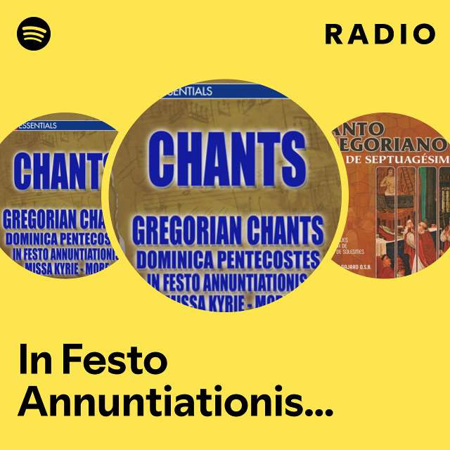 In Festo Annuntiationis B.M.V.: V. Communio (Ecce Virgo) Radio